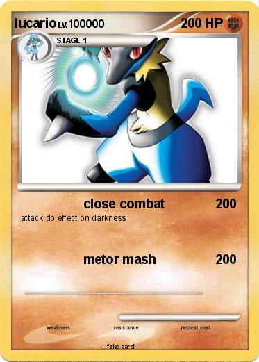 Pokemon lucario