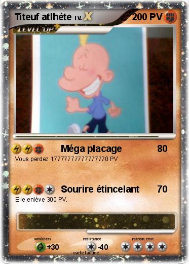 Pokemon Titeuf atlhète