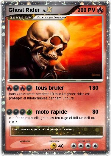 Pokemon Ghost Rider