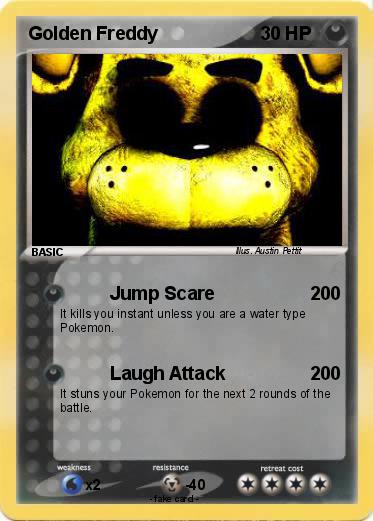Pokemon Golden Freddy