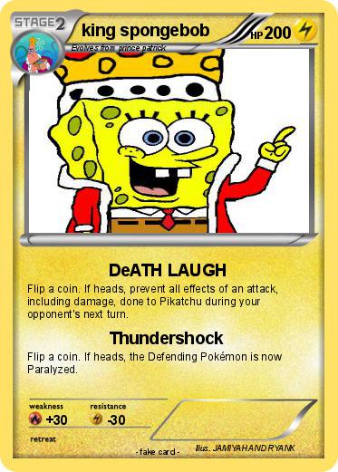 Pokemon king spongebob