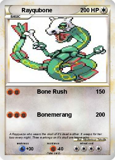 Pokemon Rayqubone