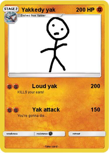 Pokemon Yakkedy yak