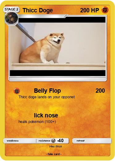 Pokemon Thicc Doge