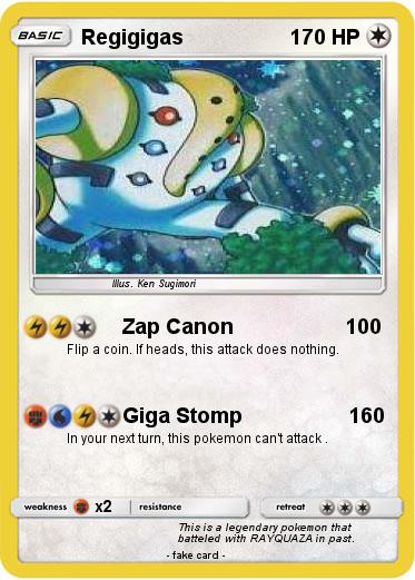 Pokemon Regigigas