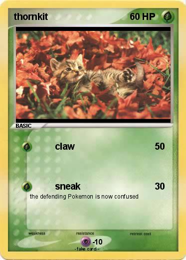 Pokemon thornkit