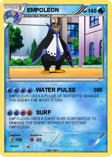 Pokemon EMPOLEON