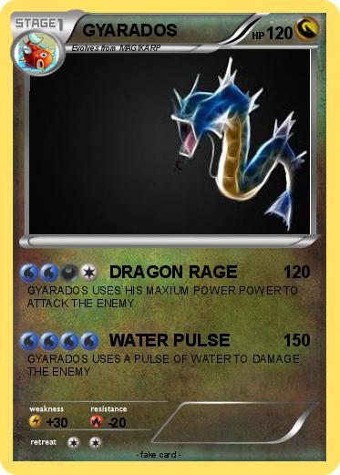 Pokemon GYARADOS