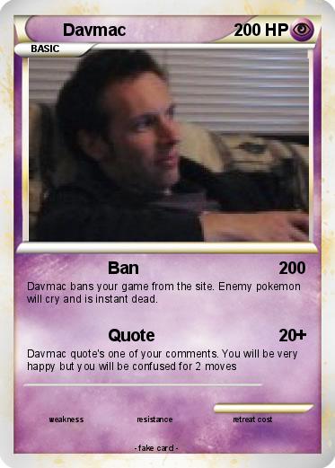 Pokemon Davmac