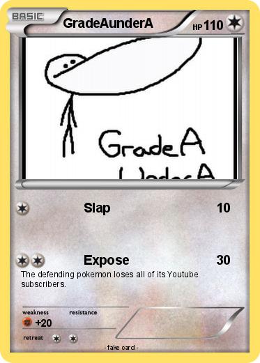 Pokemon GradeAunderA