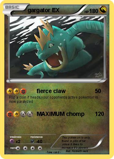 Pokemon gargator EX