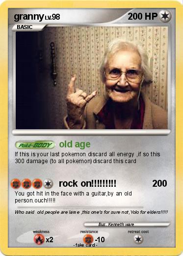 Pokemon granny