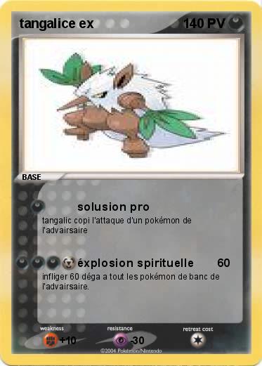 Pokemon tangalice ex