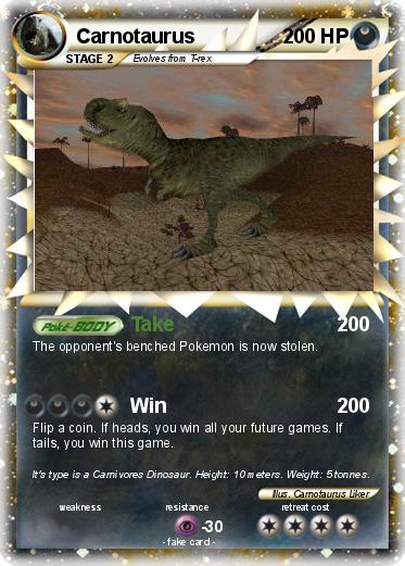 Pokemon Carnotaurus