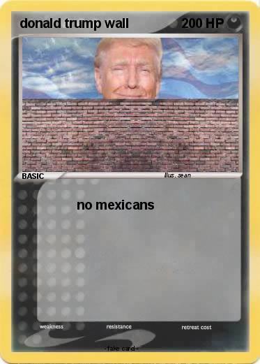Pokemon donald trump wall