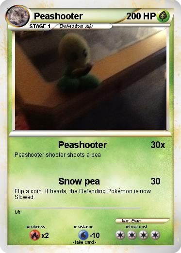 Pokemon Peashooter
