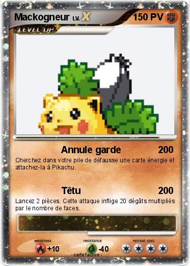 Pokemon Mackogneur