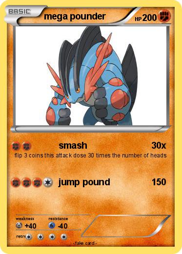 Pokemon mega pounder