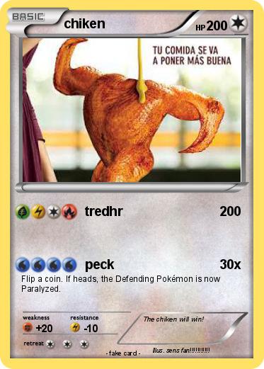 Pokemon chiken