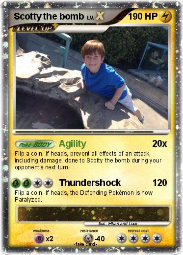 Pokemon Scotty the bomb