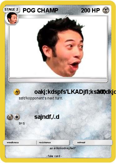 Pokemon POG CHAMP