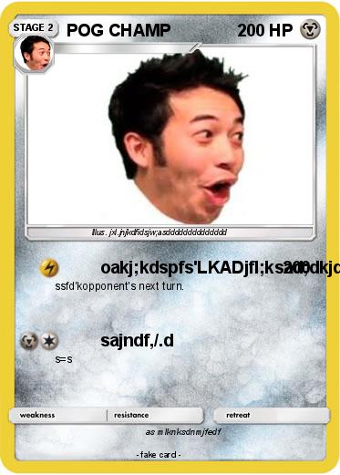 Pokemon POG CHAMP