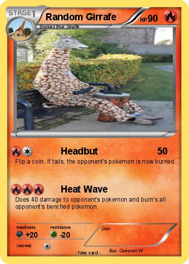 Pokemon Random Girrafe