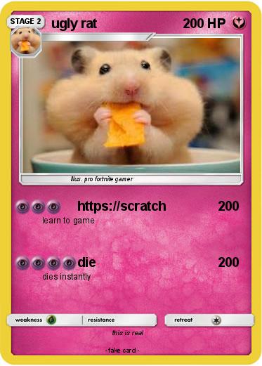 Pokemon ugly rat