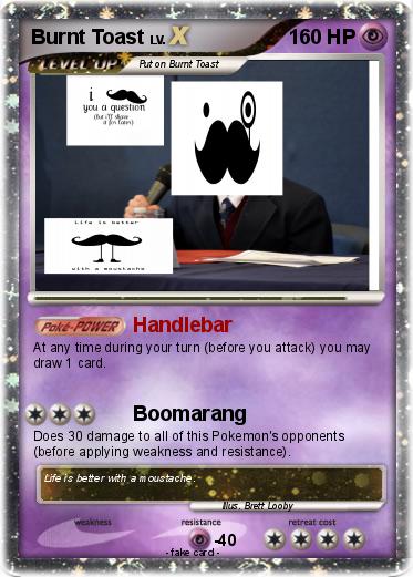 Pokemon Burnt Toast