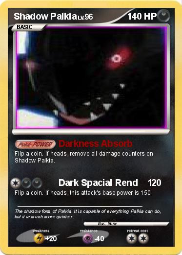 Pokemon Shadow Palkia