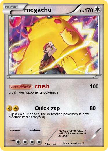 Pokemon megachu