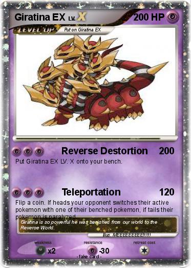 Pokemon Giratina EX