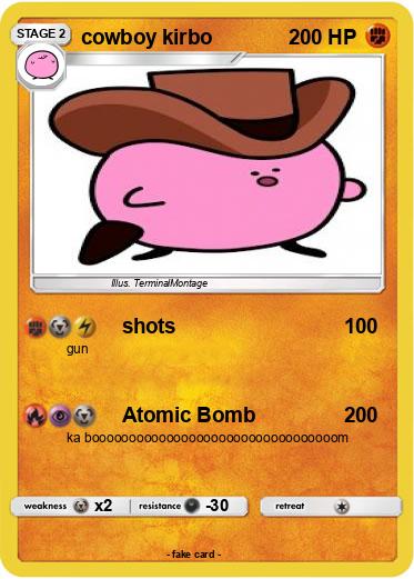 Pokemon cowboy kirbo