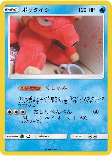 Pokemon ポッタイシ