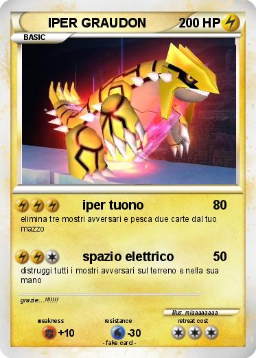 Pokemon IPER GRAUDON