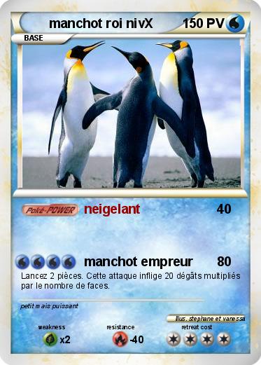 Pokemon manchot roi nivX
