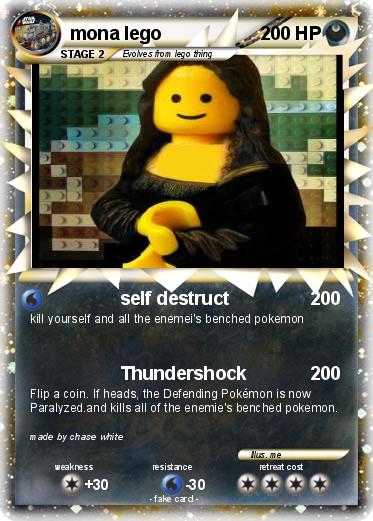 Pokemon mona lego