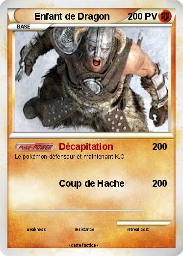 Pokemon Enfant de Dragon
