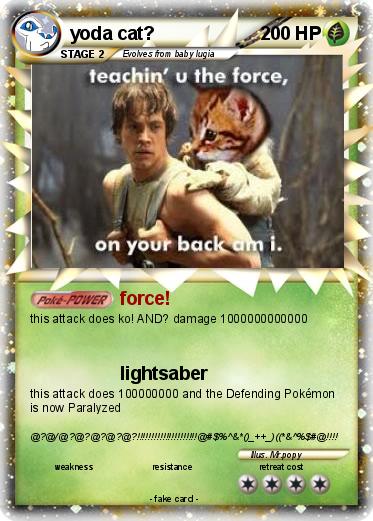 Pokemon yoda cat?