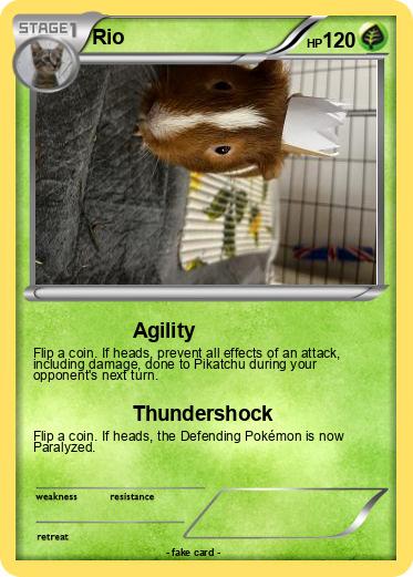 Pokémon Rio 114 114 - Agility - My Pokemon Card