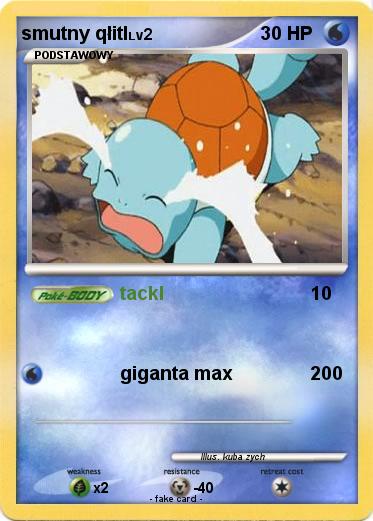 Pokemon smutny qłitl