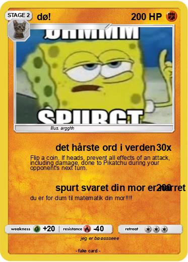 Pokemon dø!