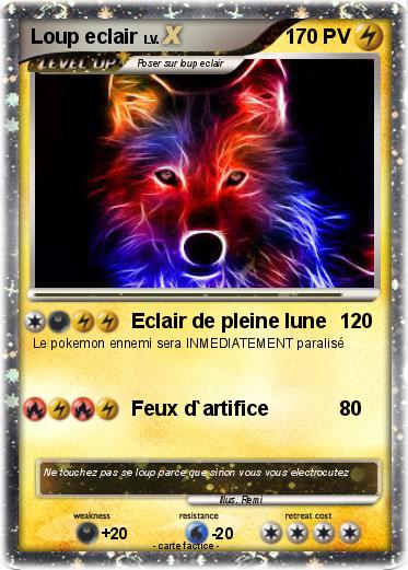 Pokemon Loup eclair