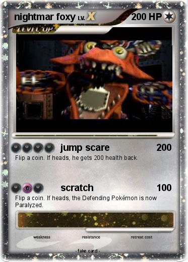 Pokemon nightmar foxy