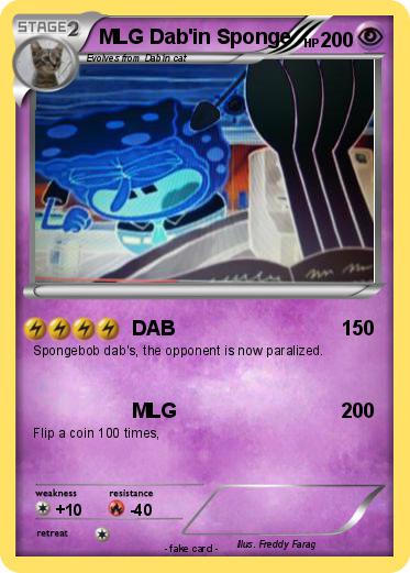 Pokemon MLG Dab'in Sponge