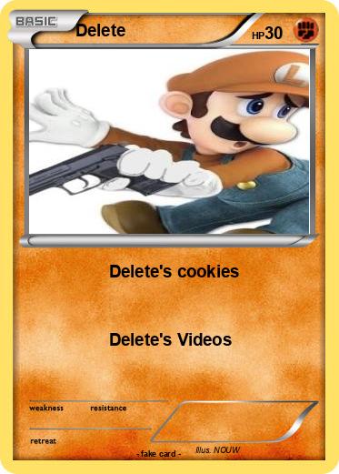 Pokemon Delete