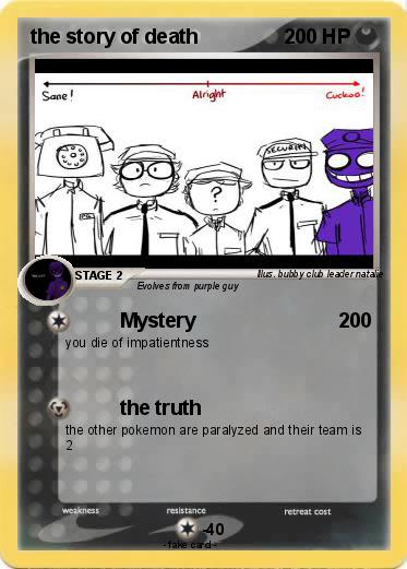 Pokemon the story of death