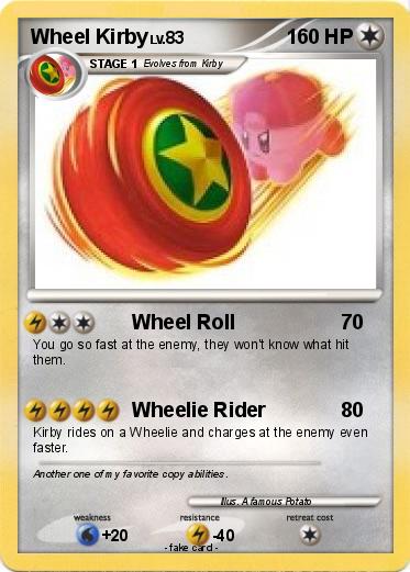 Pokemon Wheel Kirby