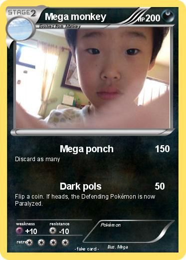 Pokemon Mega monkey