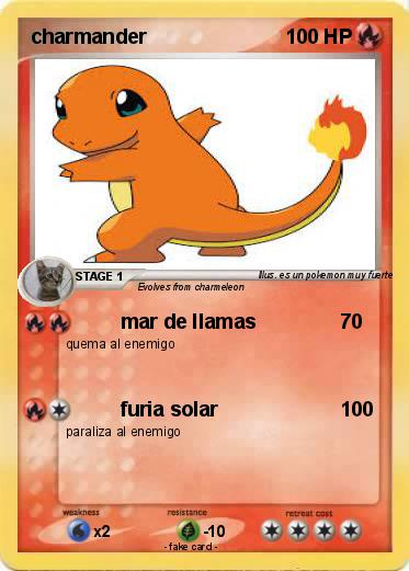 Pokemon charmander